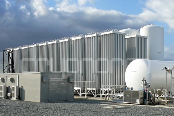 stainless steel lined ambient air heated vaporizer