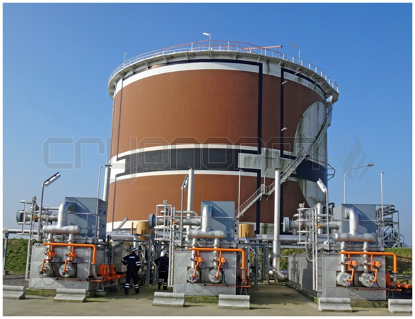 fuel fired vaporizer